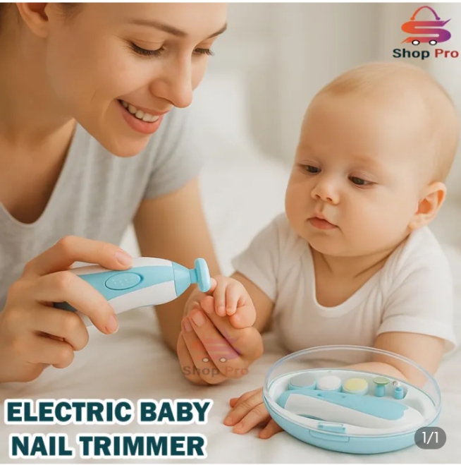 High Quality electronic nail trimmer for newborn baby | baby manicure set