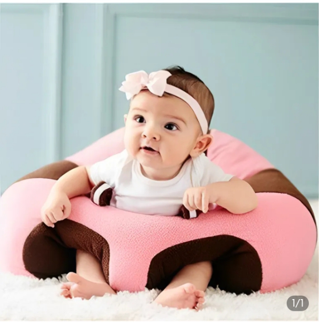 Seal C Baby Support seat- plush Animal chair