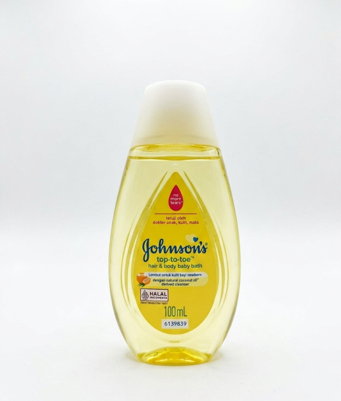 Johnson’s Top-To-Toe Hair & Body Baby Bath 100ml