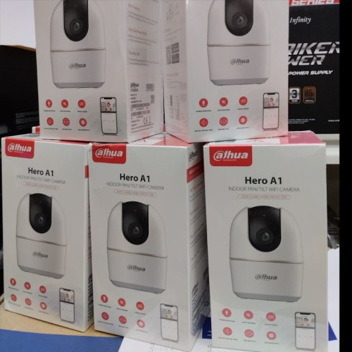Dahua Hero A1 Indoor Pan & Tilt WiFi Smart Security Camera – 2MP Full HD Home Surveillance Dome Camera