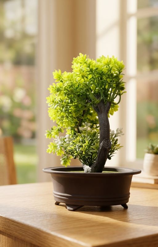 Decorative Artificial Bonsai Tree for Home & Office Desk Decor