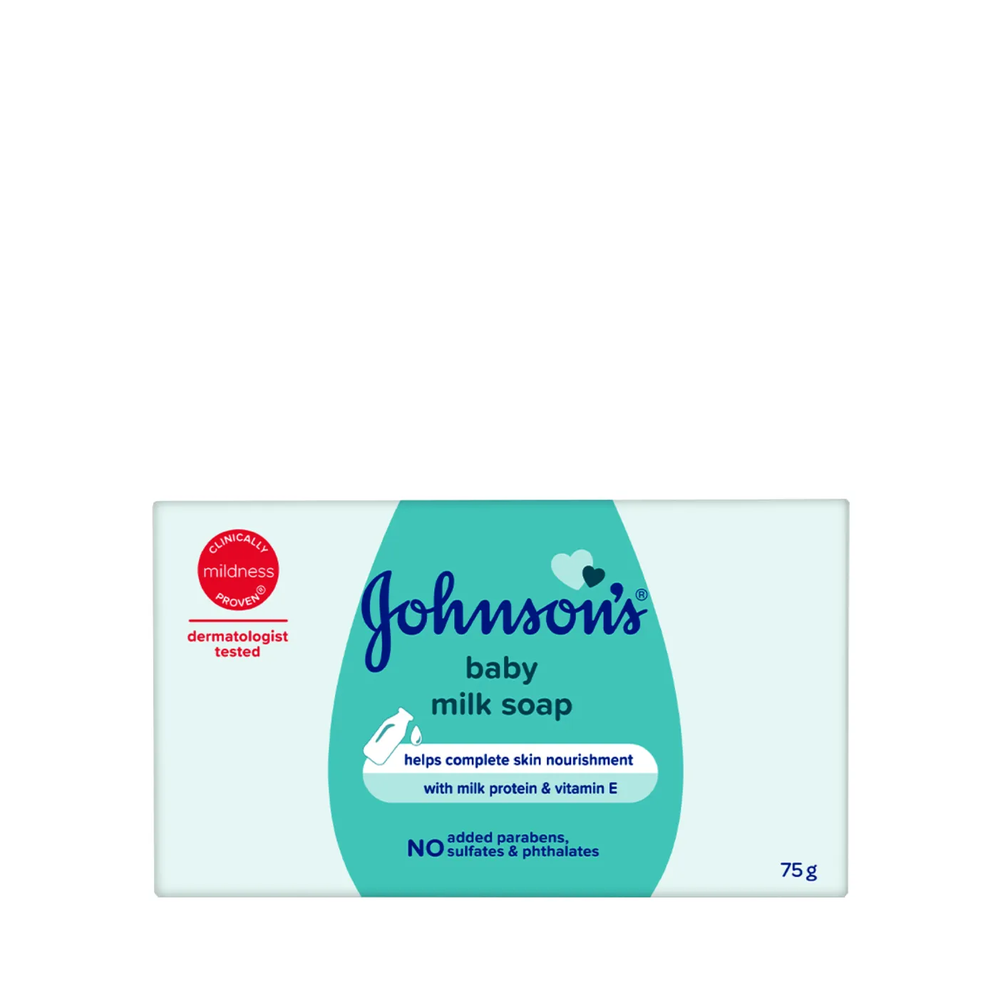 Johnson’s Baby Soap with Milk Protein, Turmeric & Shea Butter – 75g