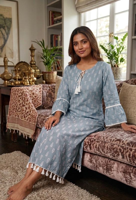 Elegant Cotton One Piece for Women – Soft & Comfortable Casual Wear