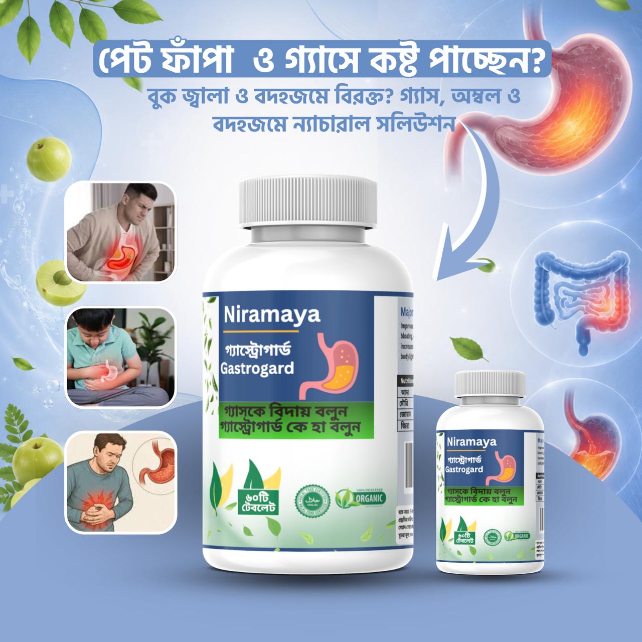 গ্যাসের সমস্যা সমাধানে সংগ্রহ করুন